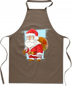 Konyhai kötény nyomtatás Mikulás Ajándékok Karácsonyi ajándék