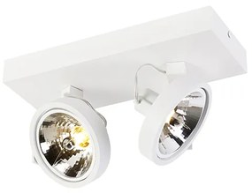 Design mennyezeti spotlĂĄmpa fehĂ©r ĂĄllĂthatĂł 2-lĂĄmpĂĄs - Go