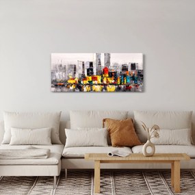 Kép - A nagyváros festménye (120x50 cm)