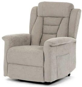 Relax fotel elektromos kábelvezérléssel, bézs szövetkárpittal. TV-7072 LAN2