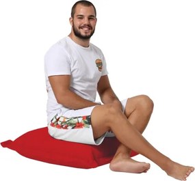 Padlópárna 70x70 cm piros