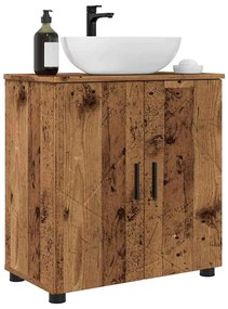 Fürdőszoba Székény polcokkal Régi fa 61 x 35 x 64 cm Faanyag