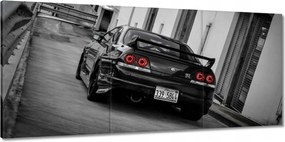 Képek 150x70 Fekete Nissan Gtr