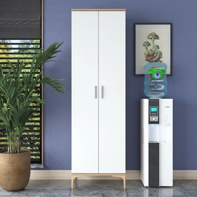 Jeny Walnut and White szekrény