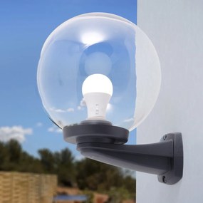 ELSTEAD FMG-NARDOGLOBEBLK NARDO Modern Kültéri Fali Lámpa Fekete E27 IP55