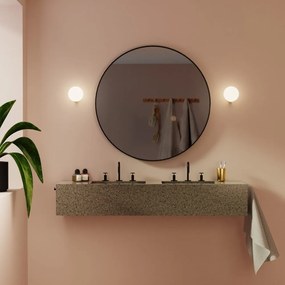 Obi bronzszínű falilámpa, ø 15 cm - SULION