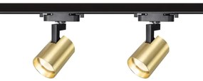 Spotlámpa sínrendszerrel VOLF 4xGU10/10W/230V arany/fekete