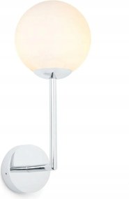 Faro Gala fali lĂĄmpa krĂłm IP44, alumĂnium/ĂŒveg, G9, modern design