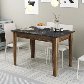 Étkező asztal Kiev 509 - Walnut, Black