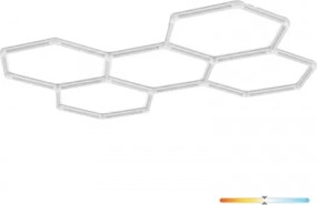 LED mennyezeti lámpatest HEXLINE LED/216W/230V 4000K 208x300 cm fehér