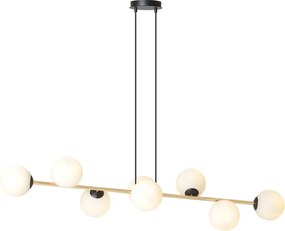 Emibig modern függeszték gravity fehér fekete arany emi1241/8