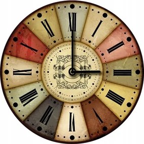 Nagy Falióra Vintage Retro Nappali Konyha Hálószoba 50x50