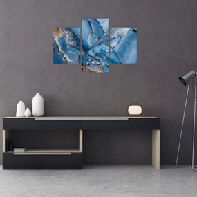 Kép - Kék tagolt márvány (90x60 cm)