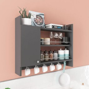 Knerr Anthracite konyhai polc