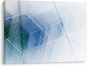 Kép - Geometriai formák (70x50 cm)