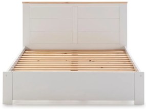 Fehér franciaágy 140x190 cm Akira – Marckeric