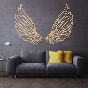 Kivételes fa faldekoráció angyalszárnyak | ANGELIC