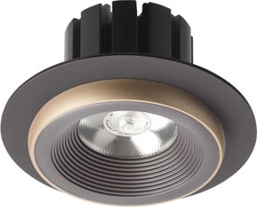 RENDL SHARM R I zápustná hnědá/perleťová zlatá 230V LED 10W 24° 3000K
