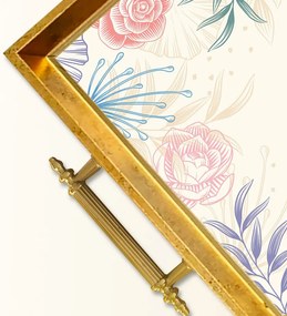 Üveg tálca, 38×24 cm – TPEA9793