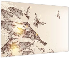 Kép - Kolibri (90x60 cm)