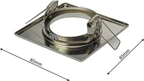 Eko Light DOWNLIGHT EKZ2697 Beépíthető spotlámpa 3x5W/GU10 3000K 400lm IP20