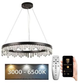 NEDES LED Dimmelhető kristály csillár zsinóron LED/40W/230V + távirányítás ND3594