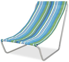 SAND kék és fehér strandszék