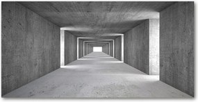 Fotó kép edzett üveg Beton alagút 140x70