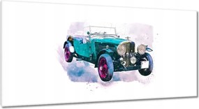 Festmények 115x55 Klasszikus Antik autó