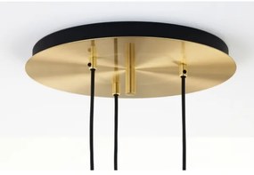 Jupiter 2019 - Csillár zsinóron ALAS 3xGU10/10W/230V arany