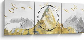 Kép - Zlatá hora (órával) (90x30 cm)