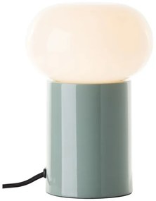 Brilliant - Asztali lámpa KNUT 1xE27/25W/230V zöld/fehér
