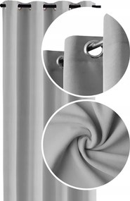 FĂŒggöny sima kĂ©sz 145x240 ĂĄtvezetĆ fĂŒggöny nappaliba matt szĂn