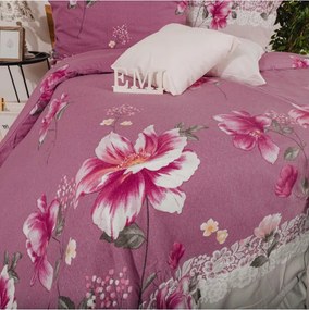 EMI Aida Pembe flanel ágyneműhuzat