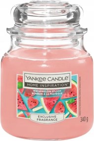 Közepes méretű Watermelon Splash Home Inspiration gyertya Yankee Candle