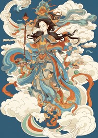 Poszter 21x29,7cm Mennyei látnoknő