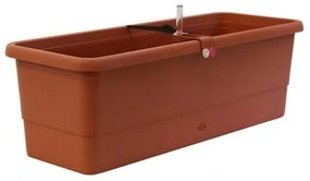 Gardenico önöntöző virágláda Smart System Gardenie, terrakotta, 80 cm, 80 cm