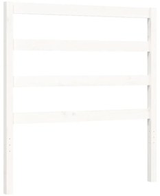 fehér tömör fenyőfa ágykeret matrac nélkül 90 x 190 cm