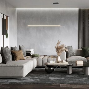 Maytoni HALO MOD005PL-L36BK Függőlámpa 1x48W/LED 4000K 2200LM IP20