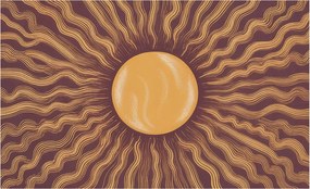 Fotótapéta Flizelin Fal a Hálószobába Napsugarak 416x254