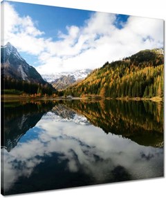 Vászonkép 50x50 Alpesi kilátás