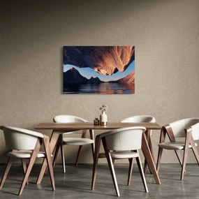 Kép - 3D sziklák (90x60 cm)