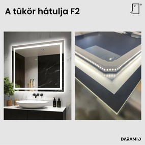 Tükör LED világítással F2