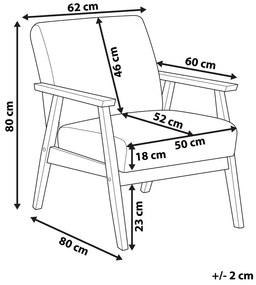 Fotel Avery (Malmo 96 sötétszürke). 1077719