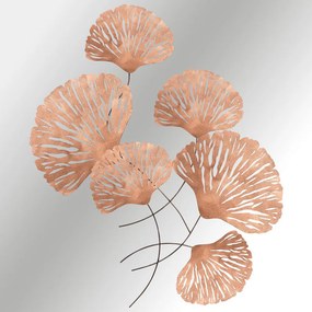 Ginkgo fém fali dekoráció, 75×4 cm – ACH110-3