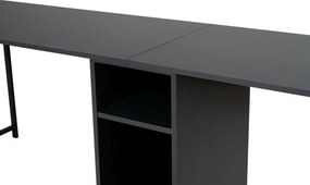 Twin Anthracite and Black íróasztal