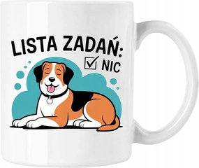 Lusta kutya bögre lusta feladatlista 4 Fehér 330ml