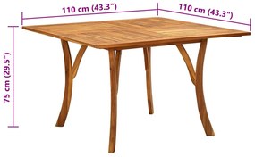 5 Részes Kerti Étkező Szett Párnákkal Fekete Poli Rattan Akác