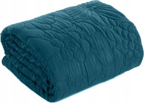 Dekoratív ágytakaró ALARA-4 230x260 kék