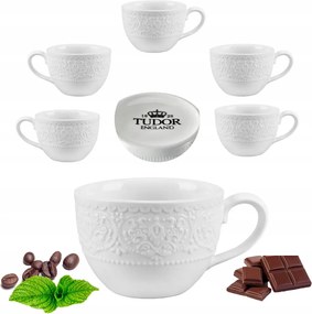 6 Db-os Kávéscsésze Szett 210 ml, porcelán Tudor England